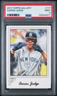 2017 Topps Gallery Aaron Judge #117 PSA 9 Rookie Card RC New York Yankees