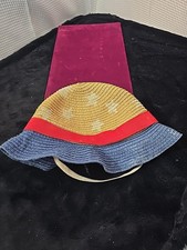 Stars And Stripes Kids Straw Hat