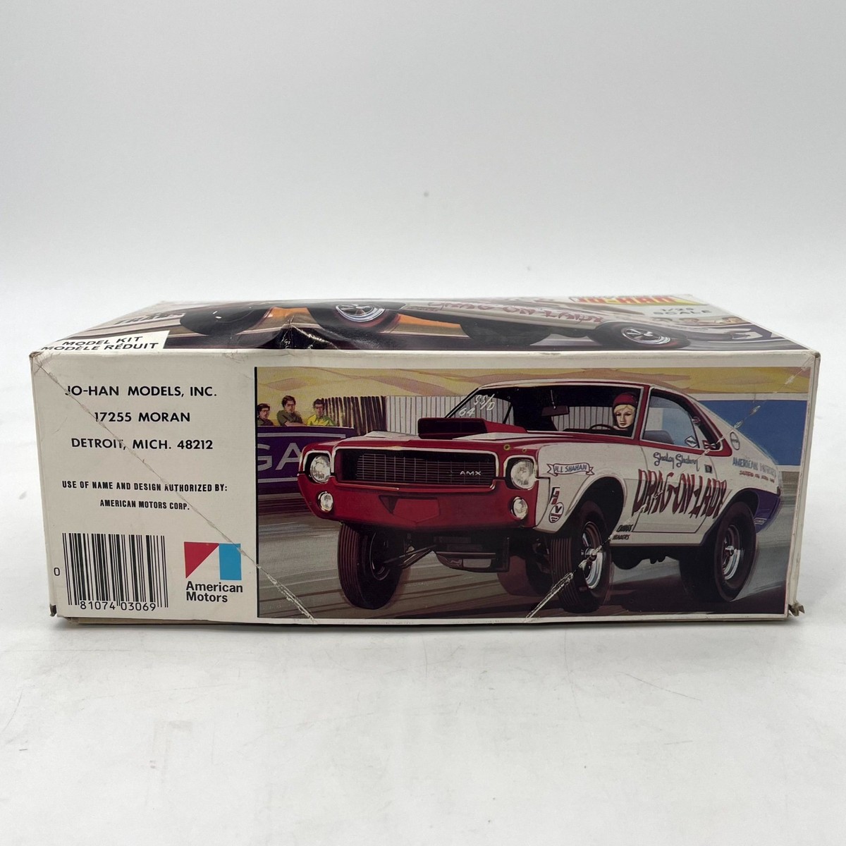 Jo-Han Shirley Shahan's 69 AMX Super Stocker Drag-On-Lady Model