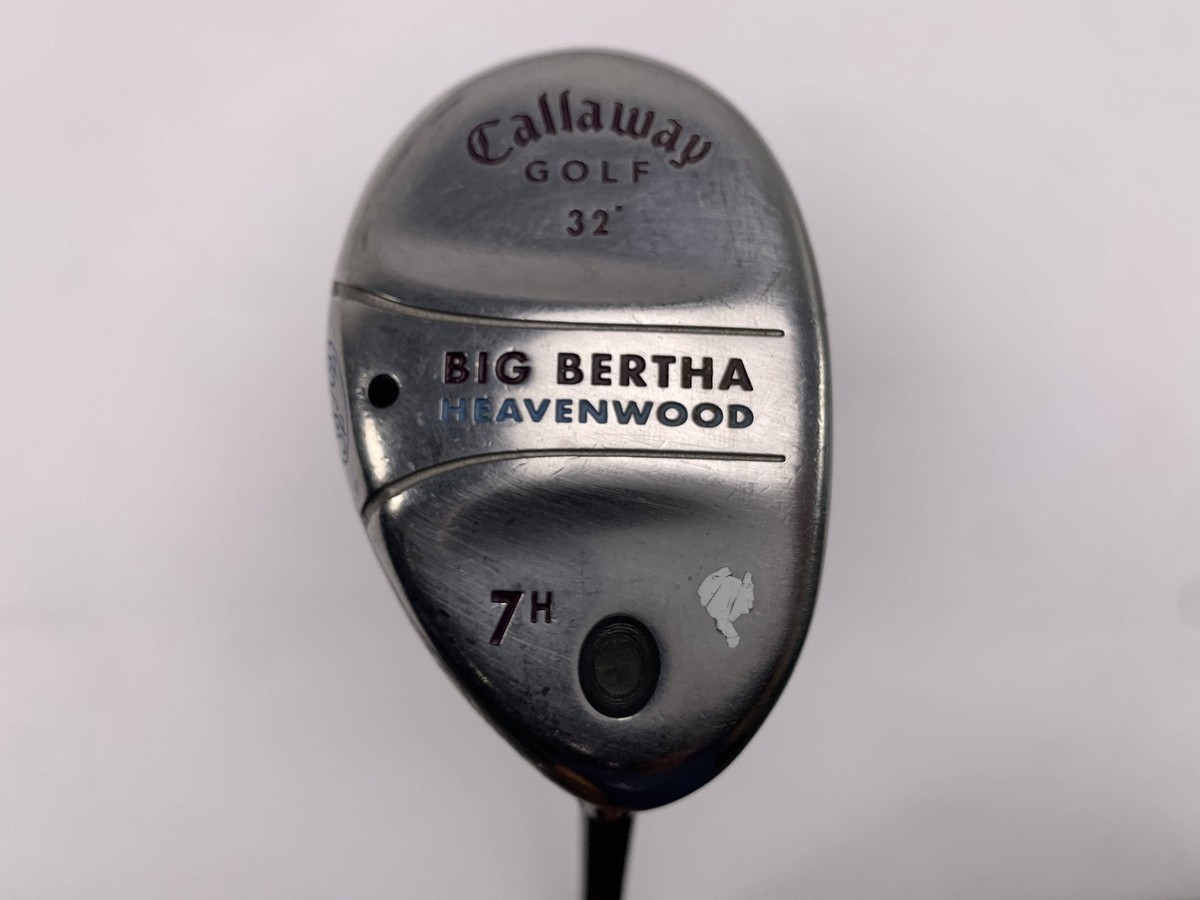 Callaway Big Bertha フェアウェイウッド　7番 Callaway Big Bertha Heavenwood 7 Hybrid 32* Gems 55 55g Ladies RH