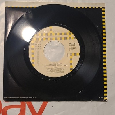 Richard Marx ~ Endless Summer Nights/ Have Mercy ~ EMI 45 RPM Record