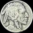 1914d Buffalo Nickel VF Very Fine Key Date