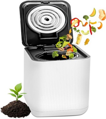 NutriChef Electric Kitchen Composter 3Qt Countertop Low Noise