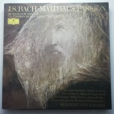 DG 4 LP box 2720 070: Bach - St. Matthew Passion / Karajan etc.