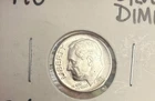 1955 Roosevelt Dime 90% Silver High Detail XF US Coin