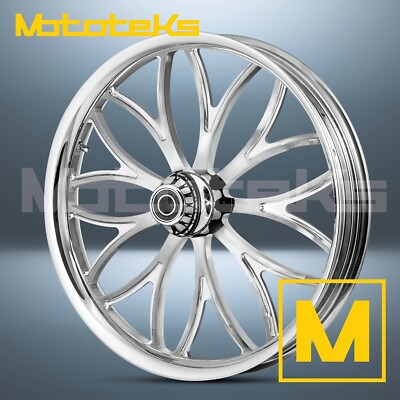 23X3.5 RAVE MAG FORGED BILLET WHEEL CHROME FOR HARLEY TOURING BAGGER ...