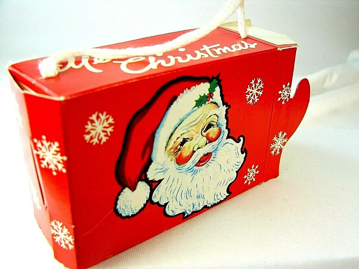 Christmas Packaging Boxes Cute Santa Claus Candy