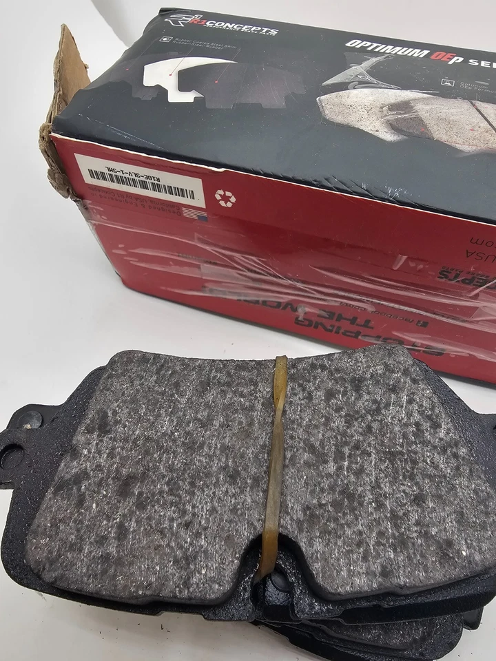 Pastilhas de freio R1 Concepts R10E-SLV-1-SML Optimum OEp Series para Volvo 740, 760, 780 - Imagem 4 de 4