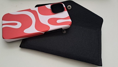 Case Handyhülle Red Water Splash iPhone 14 Plus Tough Case-Matte Hülle
