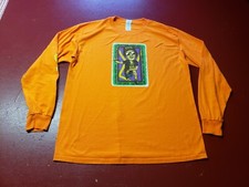 Bruno Mars 2018 Magic World Tour Concert T-Shirt Orange L Gildan 100 Cotton