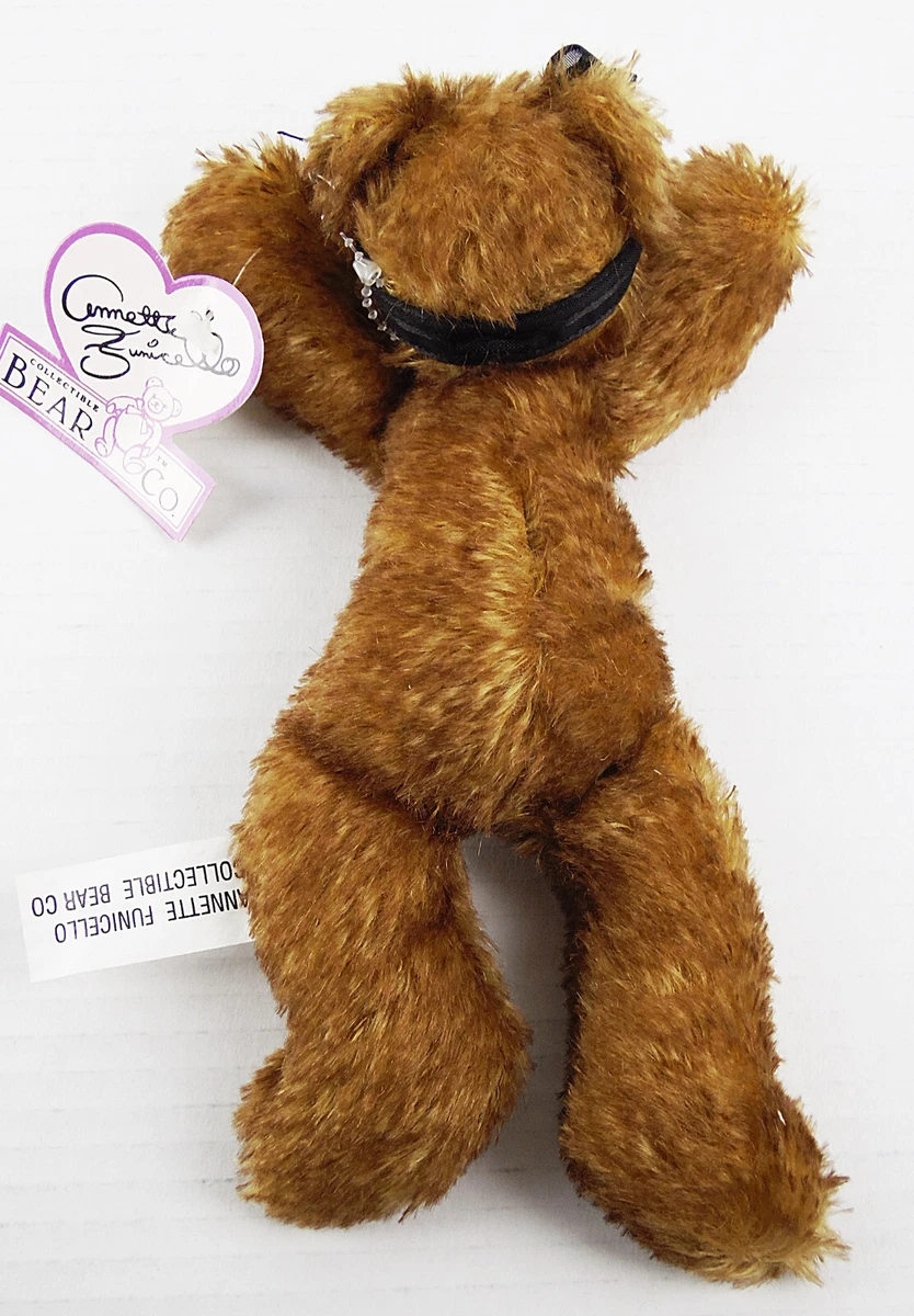 NWT Annette Funicello Collectible Bear Co. Brown Mohair CHLOE