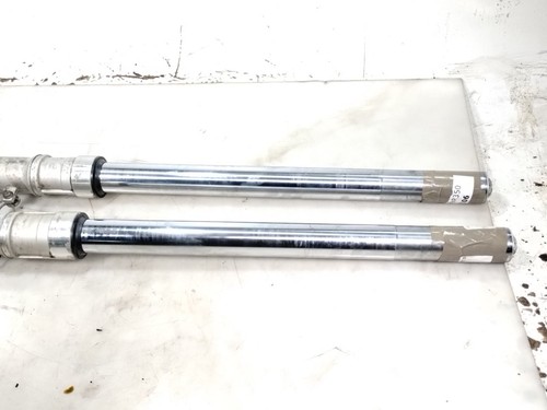 1996 92-99 Suzuki DR350 Front Fork Suspension STRAIGHT Left & Right Pair - Picture 2 of 6