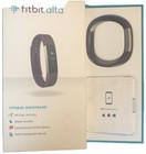 Used Fitbit Alta Tracker Plum Large Extra Plus Charger And 4 Bands One Leather — photo 1