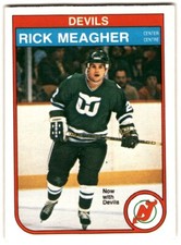 Rick Meagher 1982-83 O-Pee-Chee Rookie #144 New Jersey Devils