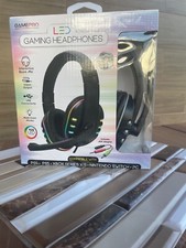 Pro Gaming Headset W/ Mic LED For XBOX One PS4 PS5 PC Headphones Microphone Bass