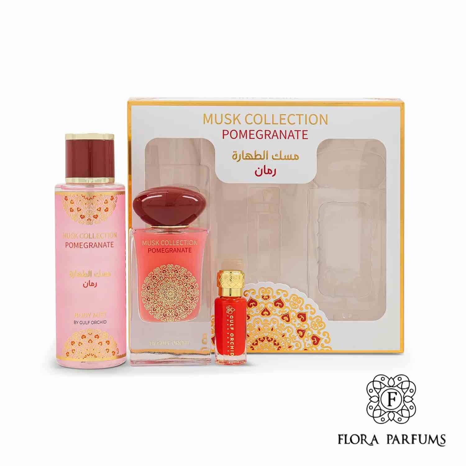 Eau de parfum Pomegrenate Musk Collection pour vos soirées élégantes