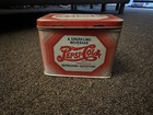 Vintage Pepsi Cola metal tin recipe box Empty — photo 8