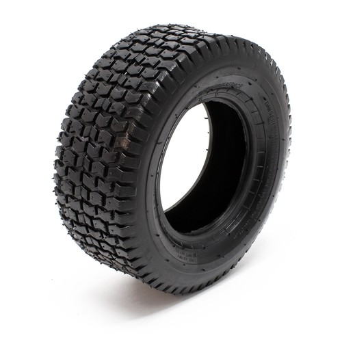Pneu + Roue Avant 15x6.00-6 Pour Tondeuse Tracteur Gazon – Caoutchouc & Alliage, Traction Renforcée, Fixation 3 Boulons