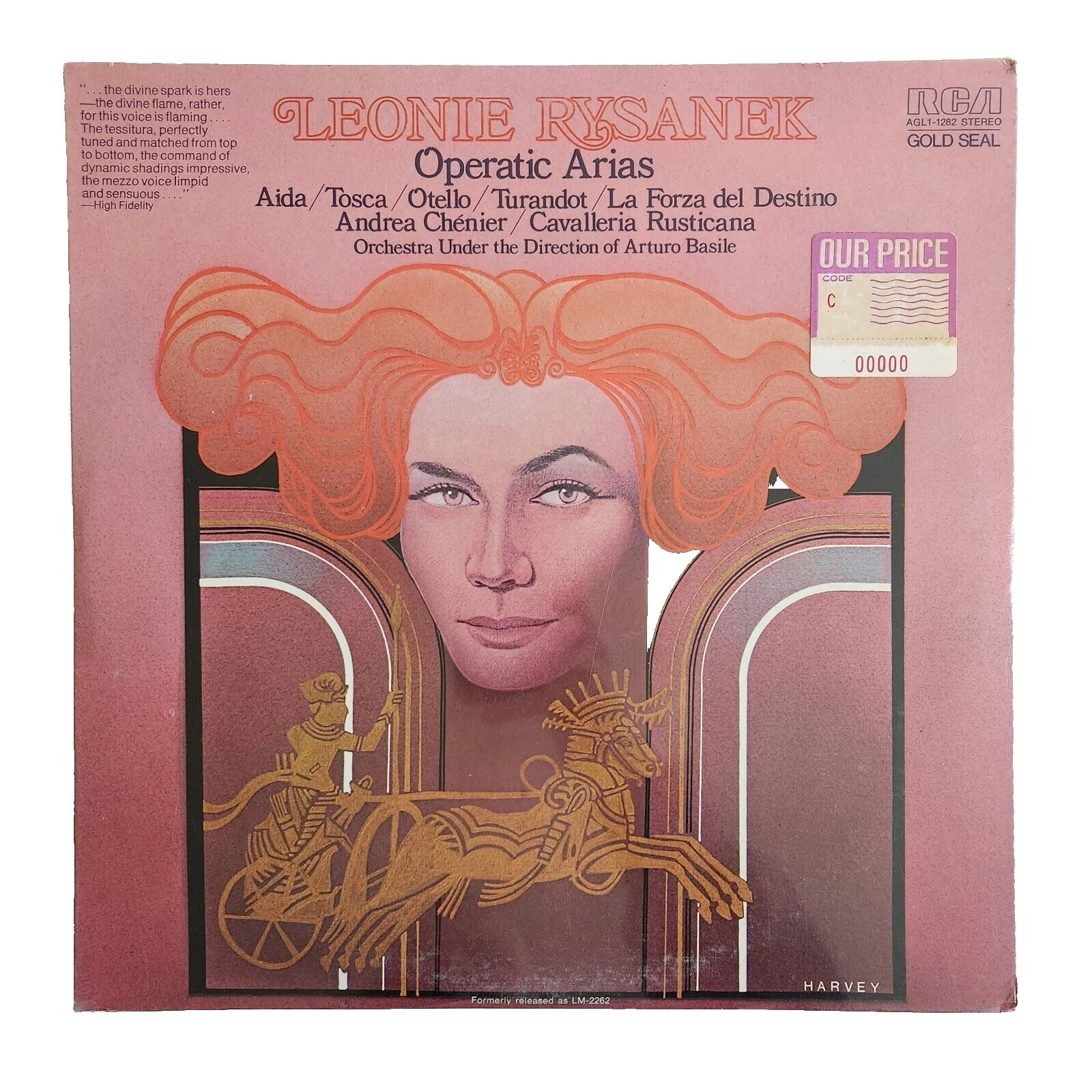 Aria Classical 33 RPM Speed Vinyl Records