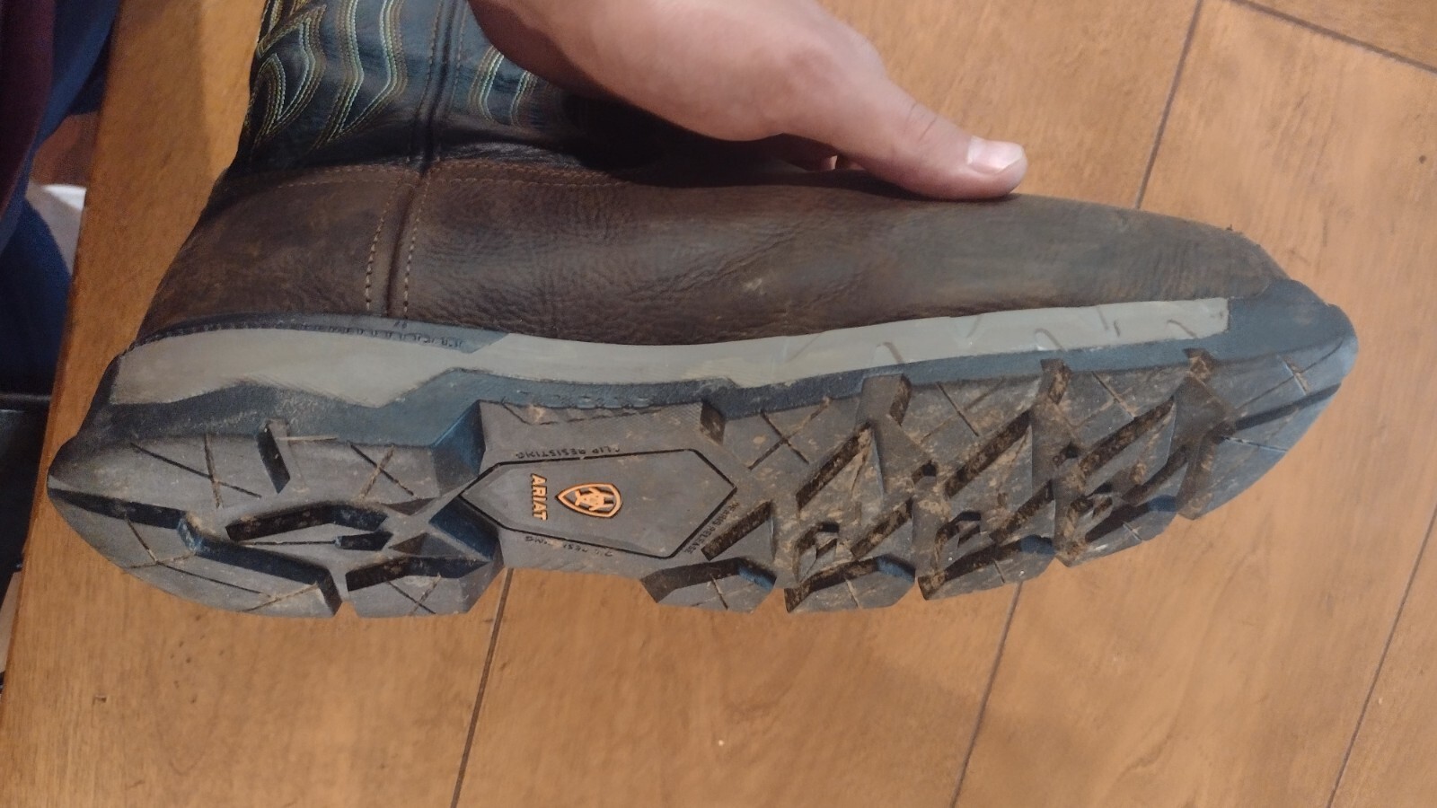 Ariat Men's Size 11.5 EE Rebar Flex Waterproof Composite Toe Boot, cowboy boots