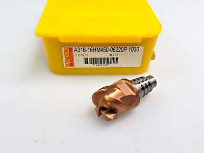 Sandvik Coromant 5/8'' A316-16HM450-06220P 1030 Carbide End Mill EH E16 (1 pc)