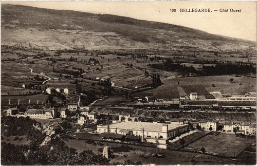 CPA Bellegarde La Gare – Carte Postale Ancienne – Ain (01) – Non Voyagée – Occasion