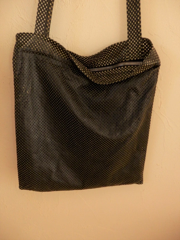 MARC JACOBS - SAC - CABAS - CUIR PERFORE - MARRON - AUTHENTIQUE - Photo 1/4