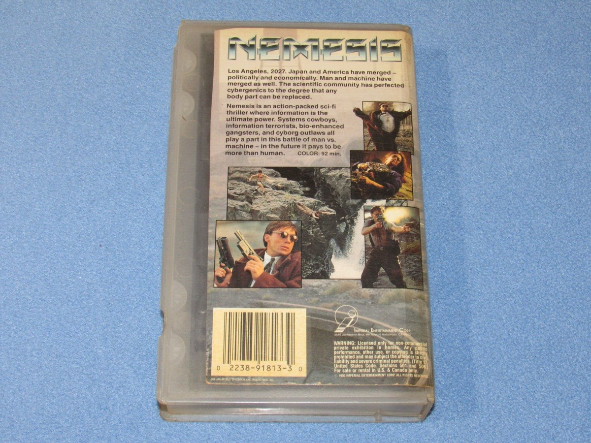 NEMESIS (VHS, 1993) ***Rare, OOP!*** Oliver Gruner 22389181330| eBay