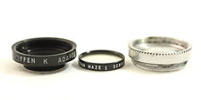 TIFFEN K ADAPTER RING SERIES C WITH HAZE 1 CAMERA LENS FILTER