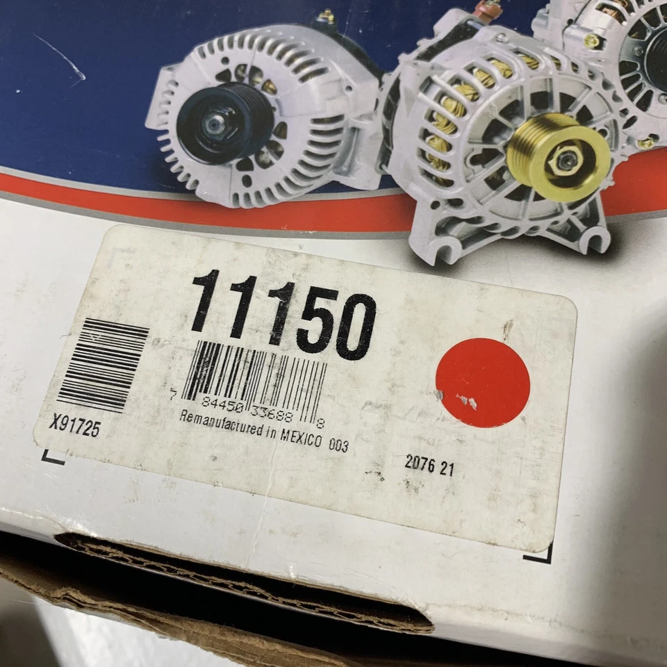 Generador Alternador Genco 11150 05-09 ACURA MDX 05-08 ACURA RL Foto 2 de 4