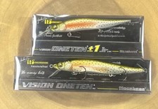 Megabass (Lot of 2) Ito Vision OneTen + 1 Jr. & 110 Suspending Jerkbaits! NWT!