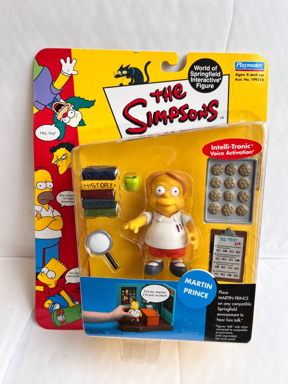 Brand New Playmates Interactive The Simpsons Series 5 Martin Prince Action Figure WOS