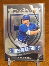 2021 Panini Chronicles CRUSADE Kyle Isbel RC #24  Kansas City Royals