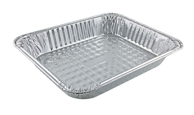 1/2 Half-Size Medium (2 3/16'' Deep) Aluminum Foil Steam Table Pans 100 Pack
