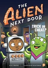 The Alien Next Door 4: Trick or Cheat? - Paperback By Newton, A.I. - VERY GOOD