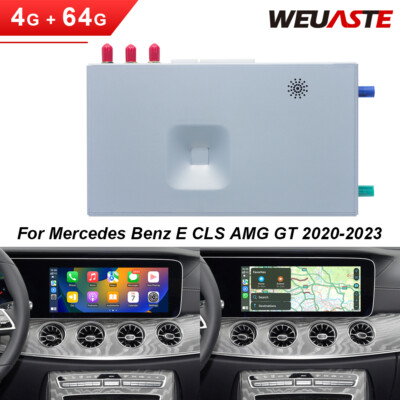 4G+64G Decoder Box Android 13 Qualcomm For Mercedes Benz E CLS AMG GT 2020-2023
