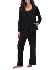 Live2Lounge Ladies' 3-piece Lounge Set | Color-Black | Sz-Large.