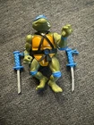 Vintage TMNT Leonardo 1988 Playmates Action Figure Loose Complete