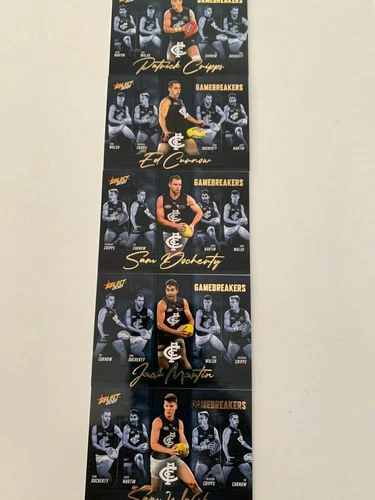 2021 AFL SELECT FOOTY STARS GAMEBREAKERS TEAM SET (5) CARDS (YOU CHOOSE ) - Picture 4 of 19
