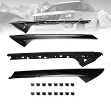 Set Outer & Inner Windshield Trim Moldings For 2011-2019 Ford Explorer US STOCK