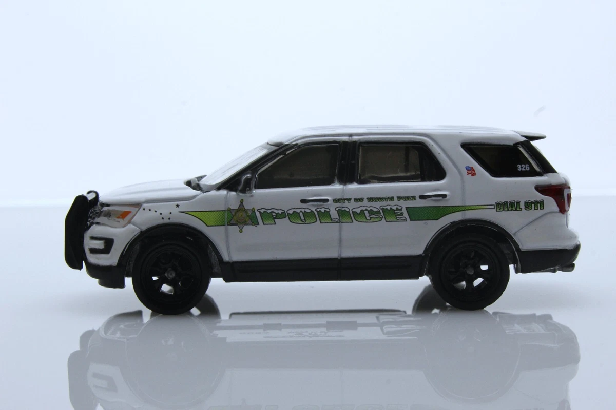 2017 Ford Explorer City of North Pole Alaska Police Car 1 64 Scale