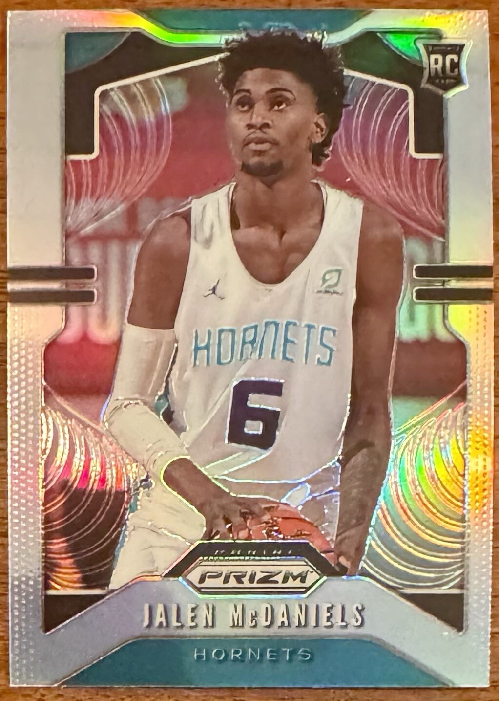 2019-20 Panini Prizm Jalen McDaniels Silver Rookie Card RC #297 | Hornets