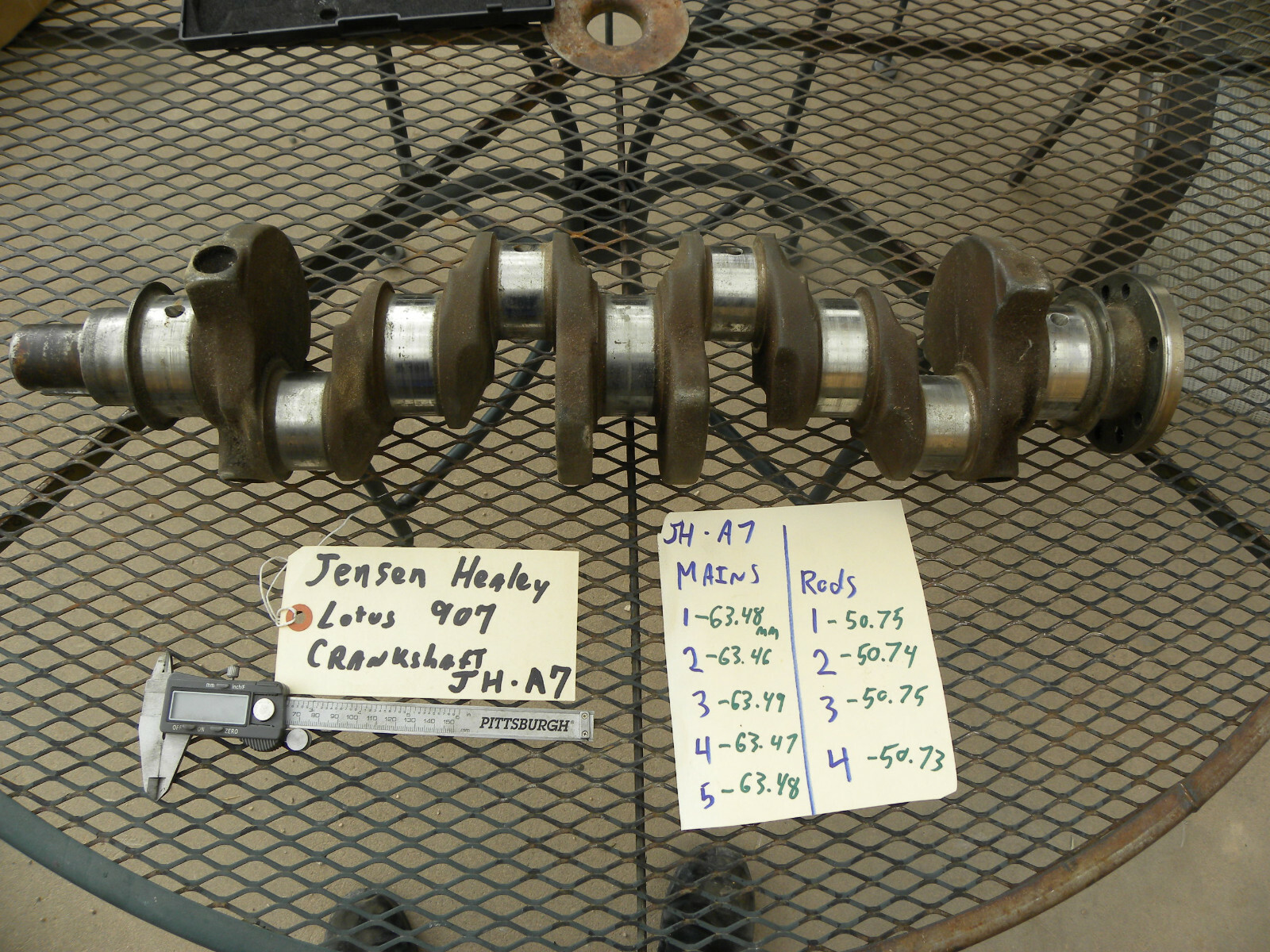 Jensen Healey Lotus 907 Crankshaft  