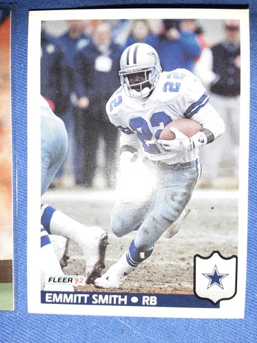Emmitt Smith #89 1992 Fleer card
