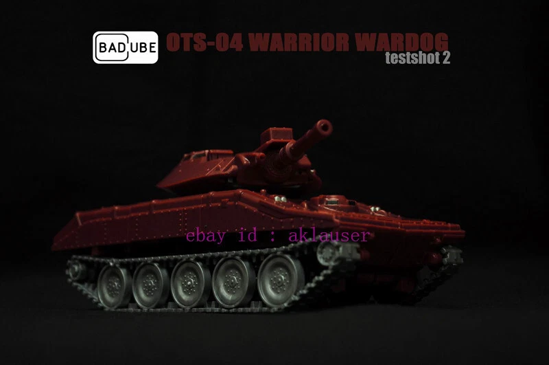 Perfect New Badcube Warpath Ots-04 Warrior Wardog Action Figure Model Stock - Image 4 of 4