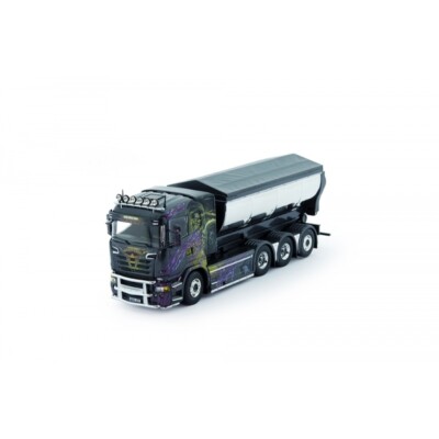 TEKNO - SCANIA R13 8x4 Träger mit Kipper für Asphalt - 1/50 - TEK75065