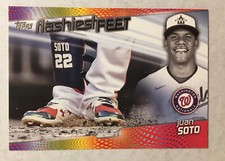 2022 Topps Juan Soto Flashiest Feet Insert