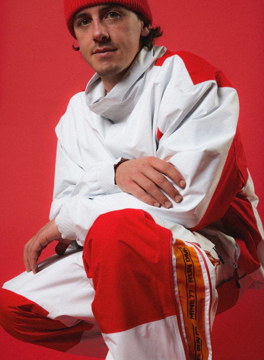 2023 NWT BURTON x RUN DMC GORE-TEX TRACK PANTS L color block