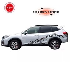 For Subaru Forester Graphic Mountain Car Vinyl Stickers Side Door Decals Kit 2x For Subaru Forester Graphic Mountain Car Vinyl Stickers Side Door Decals Kit 2x