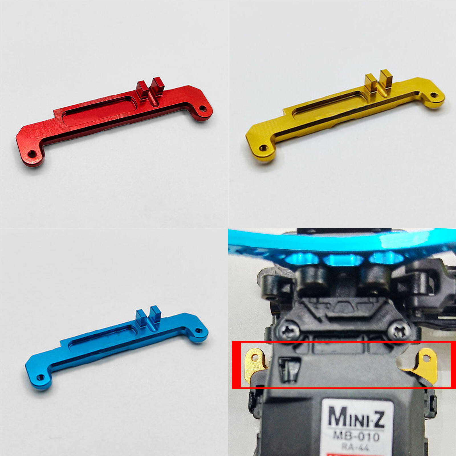 Metal Front Tire Ruler Steering Pull Rod For Kyosho MINI-Z Buggy RC Car Part
